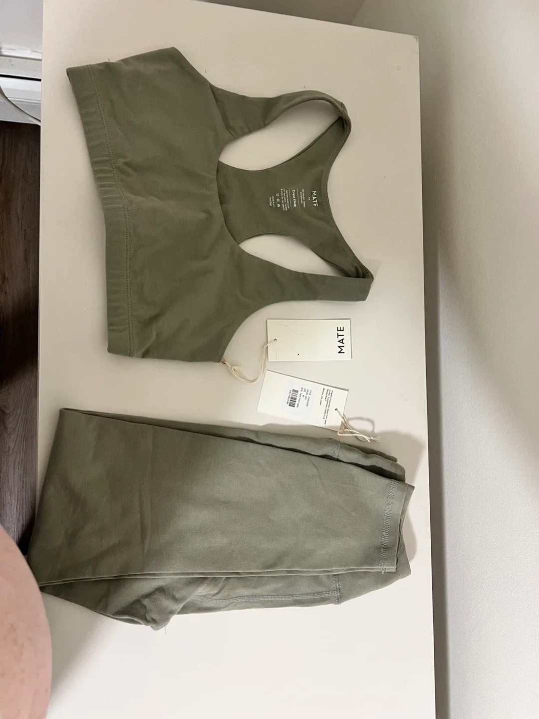 MATE The Label Set (Bra & Leggings) - Olive Green image indicator(2)