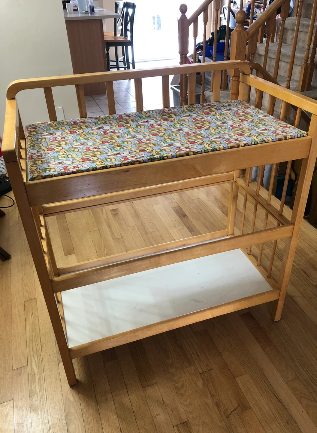 Wooden Baby Changing Table - photo 2