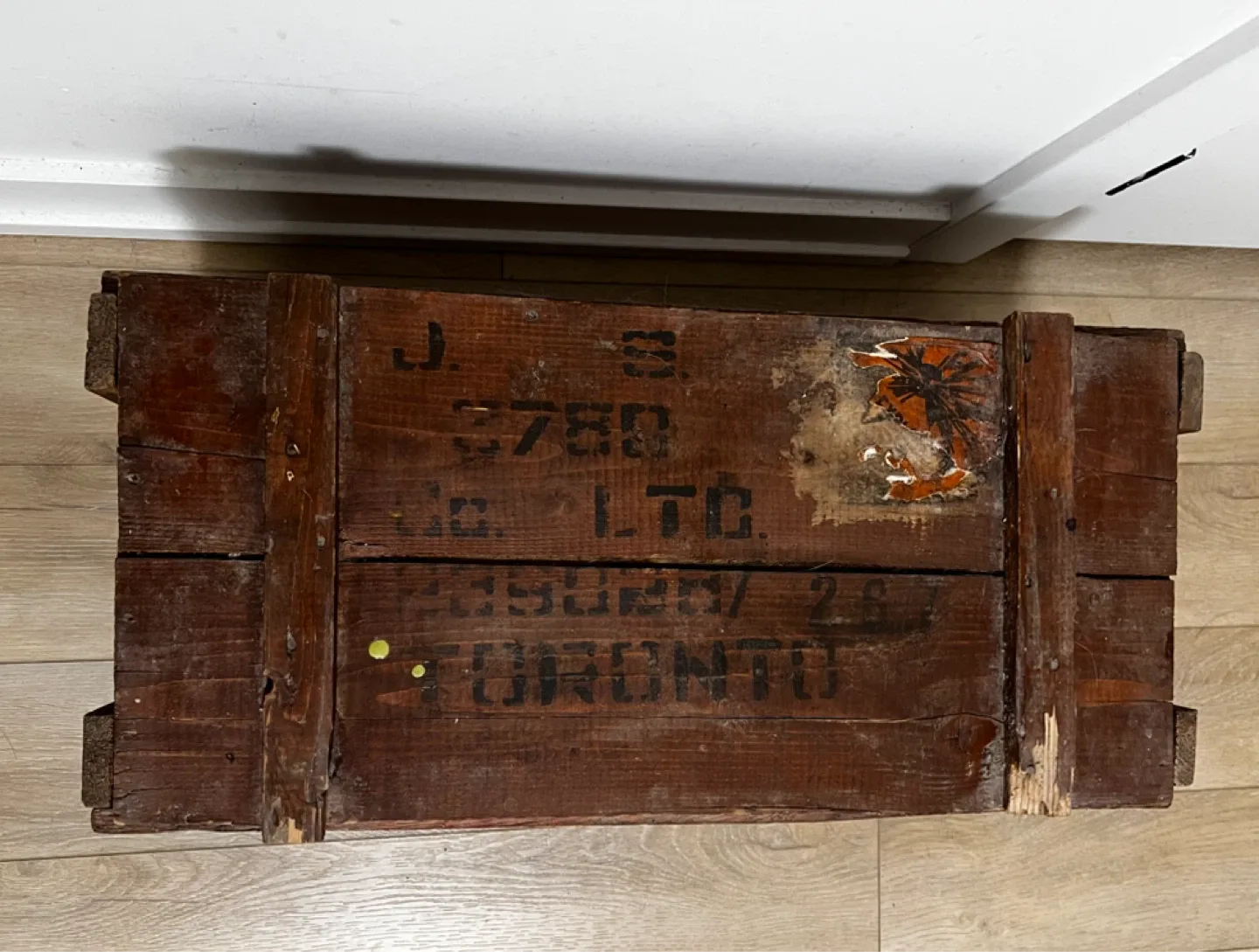 Vintage Wooden Ammunition Crate image indicator(2)