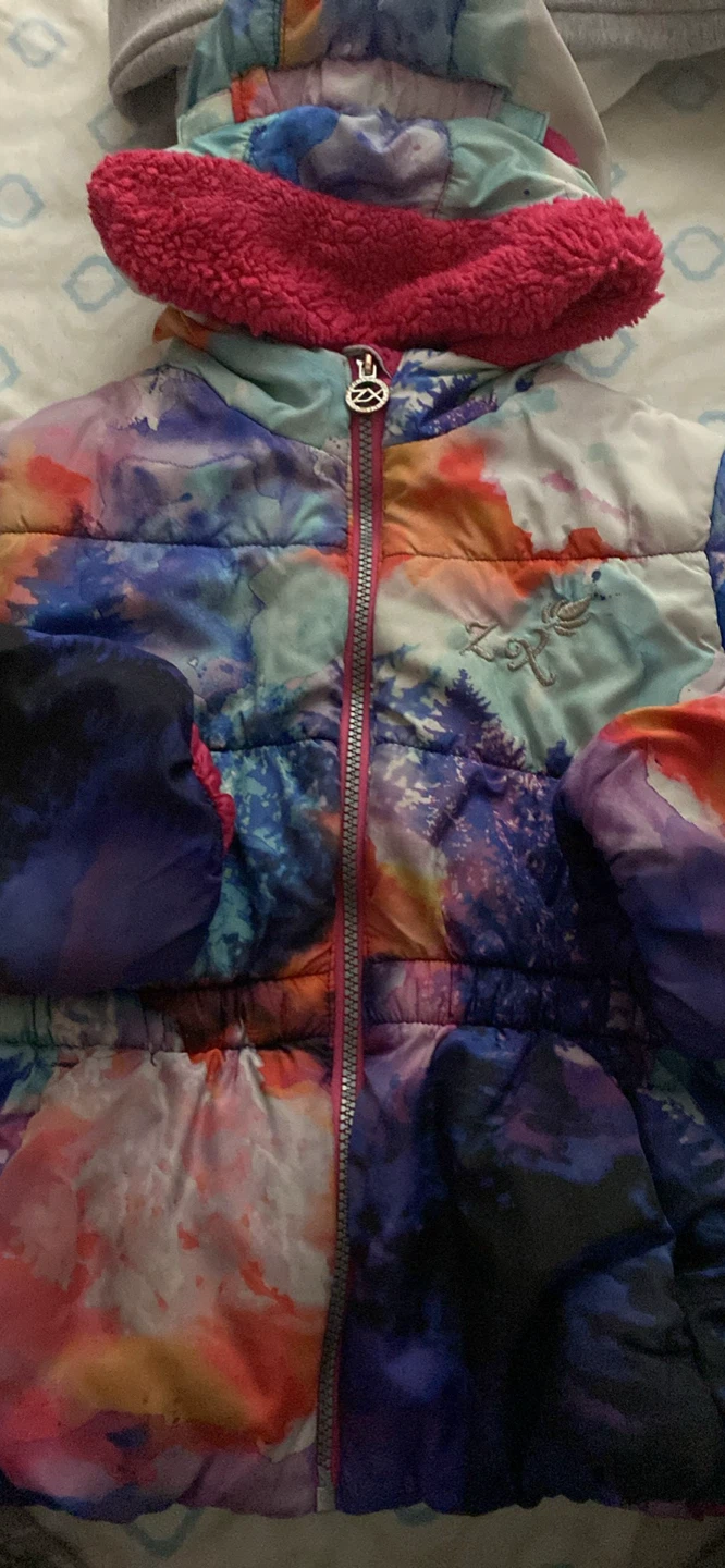 Zak Girls' Puffer Jacket - Size M - photo 3
