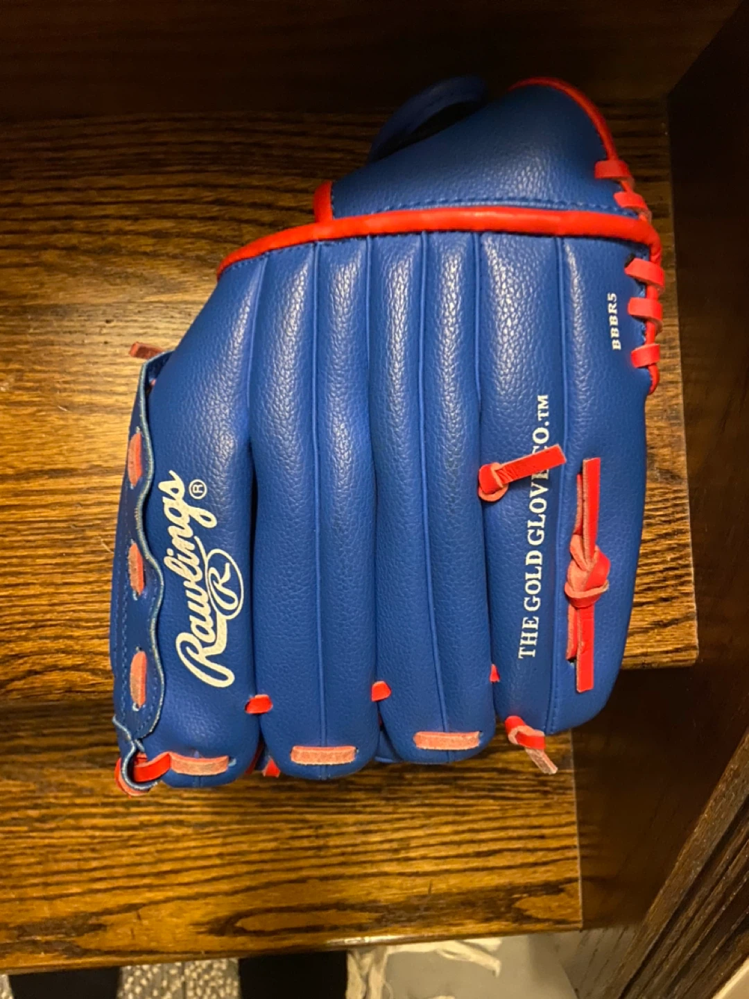 Rawlings Baseball Glove - Blue & Red