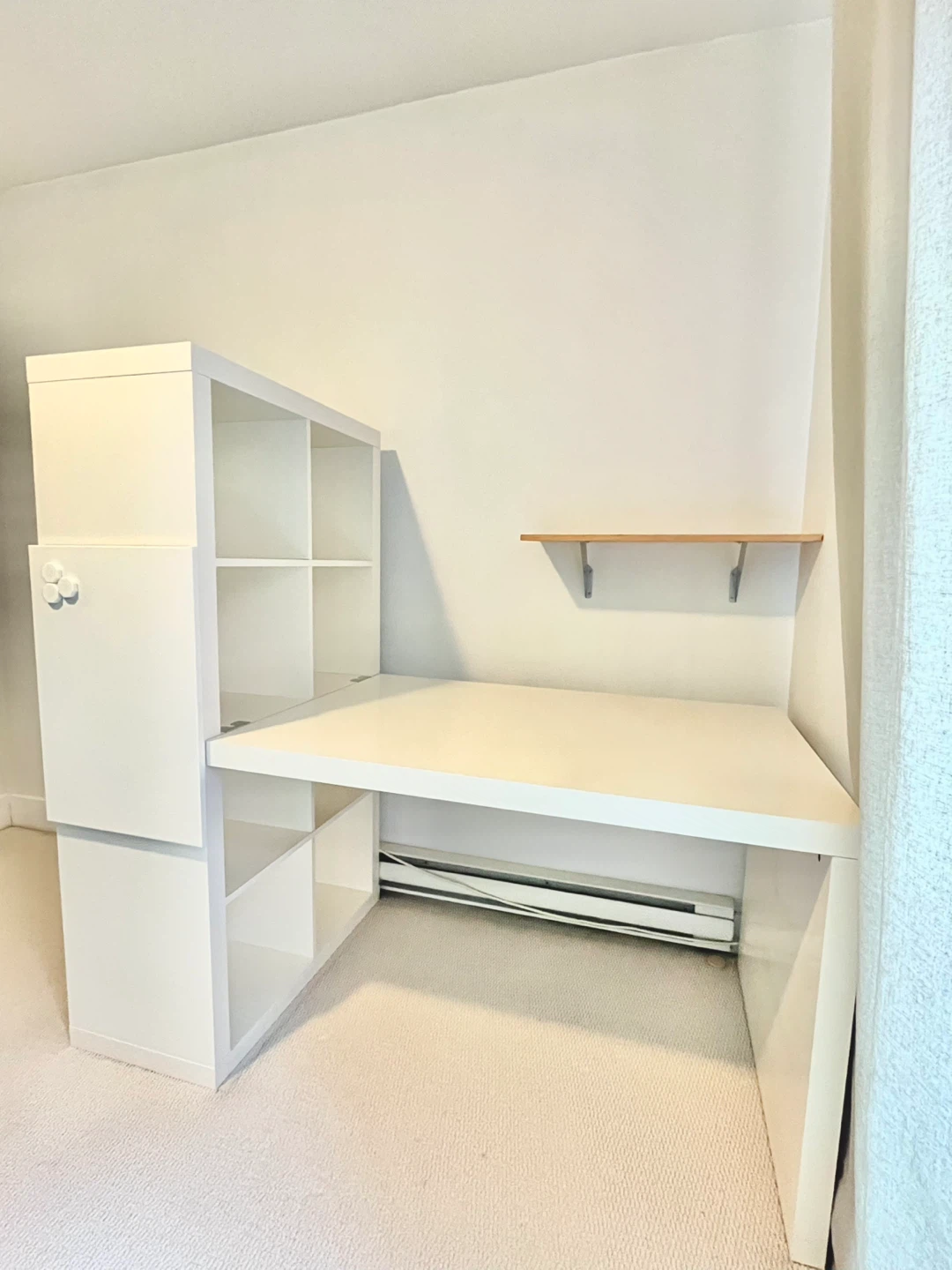 FREE Desk + Shelf Set (Great condition) - photo 2