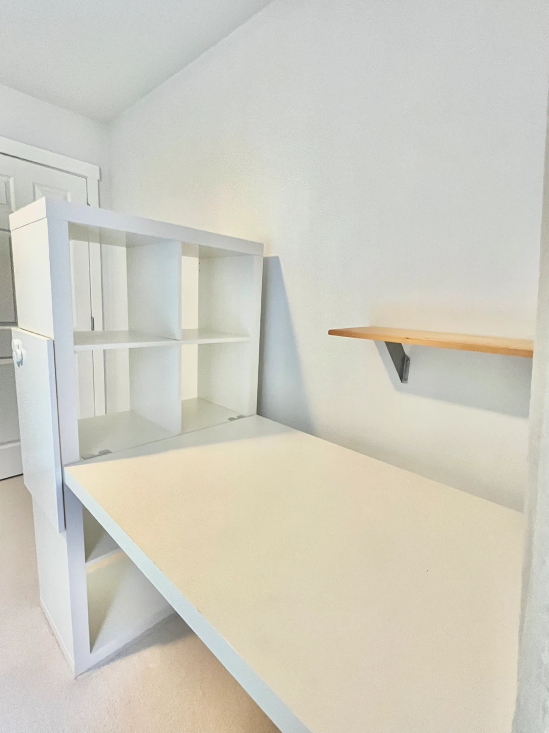 FREE Desk + Shelf Set (Great condition) - photo 3