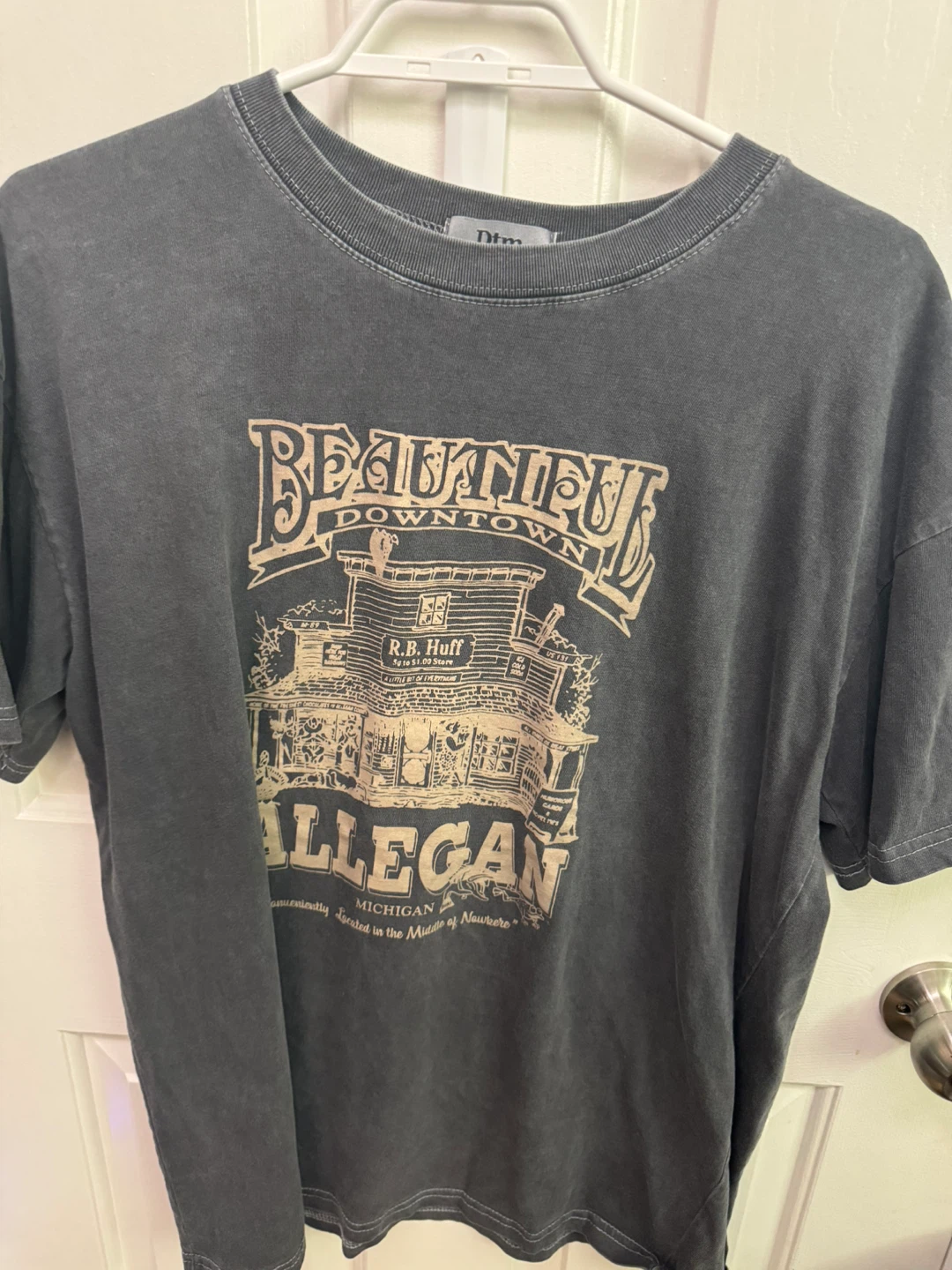 DTM Downtown Allegan Michigan T-Shirt