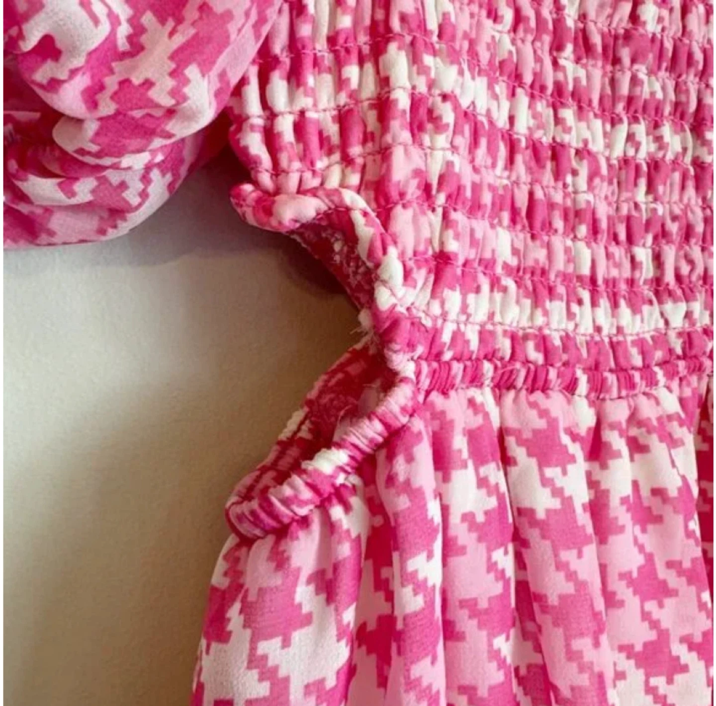 NWT Target Pink Smocked Girls Dress Sizes XS-XL - photo 4