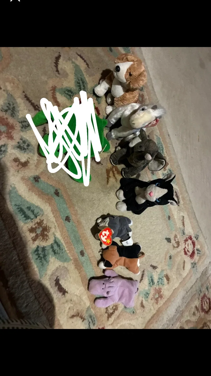 Beanie Babies Plush Toys Bundle thumbnail