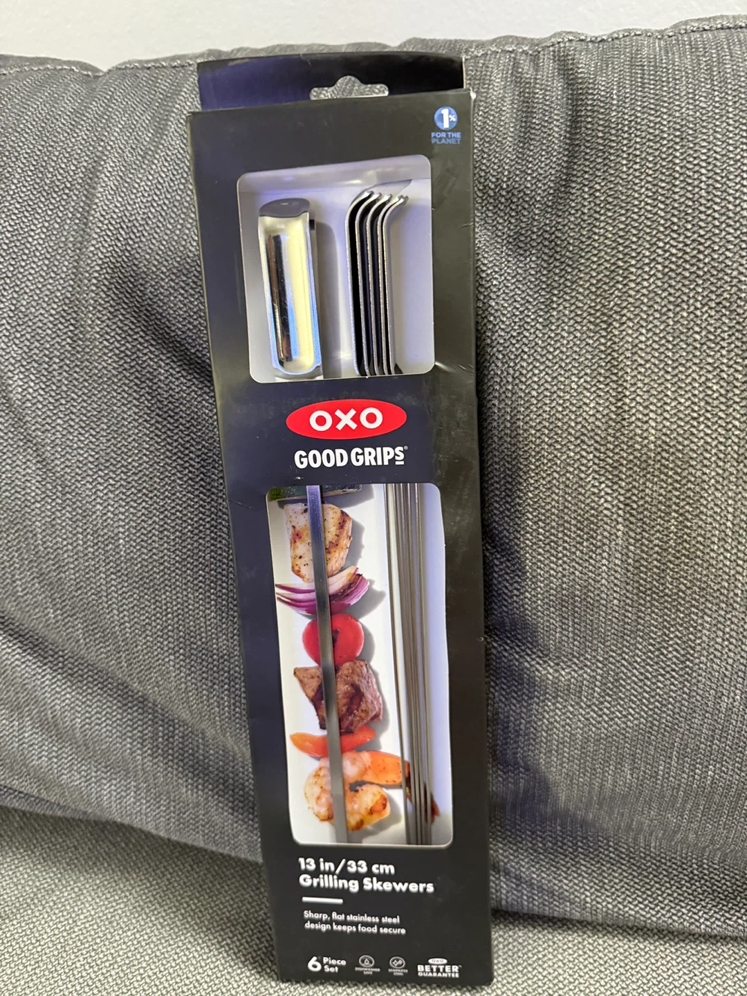 New OXO Good Grips Grilling Skewers - 6 Piece Set