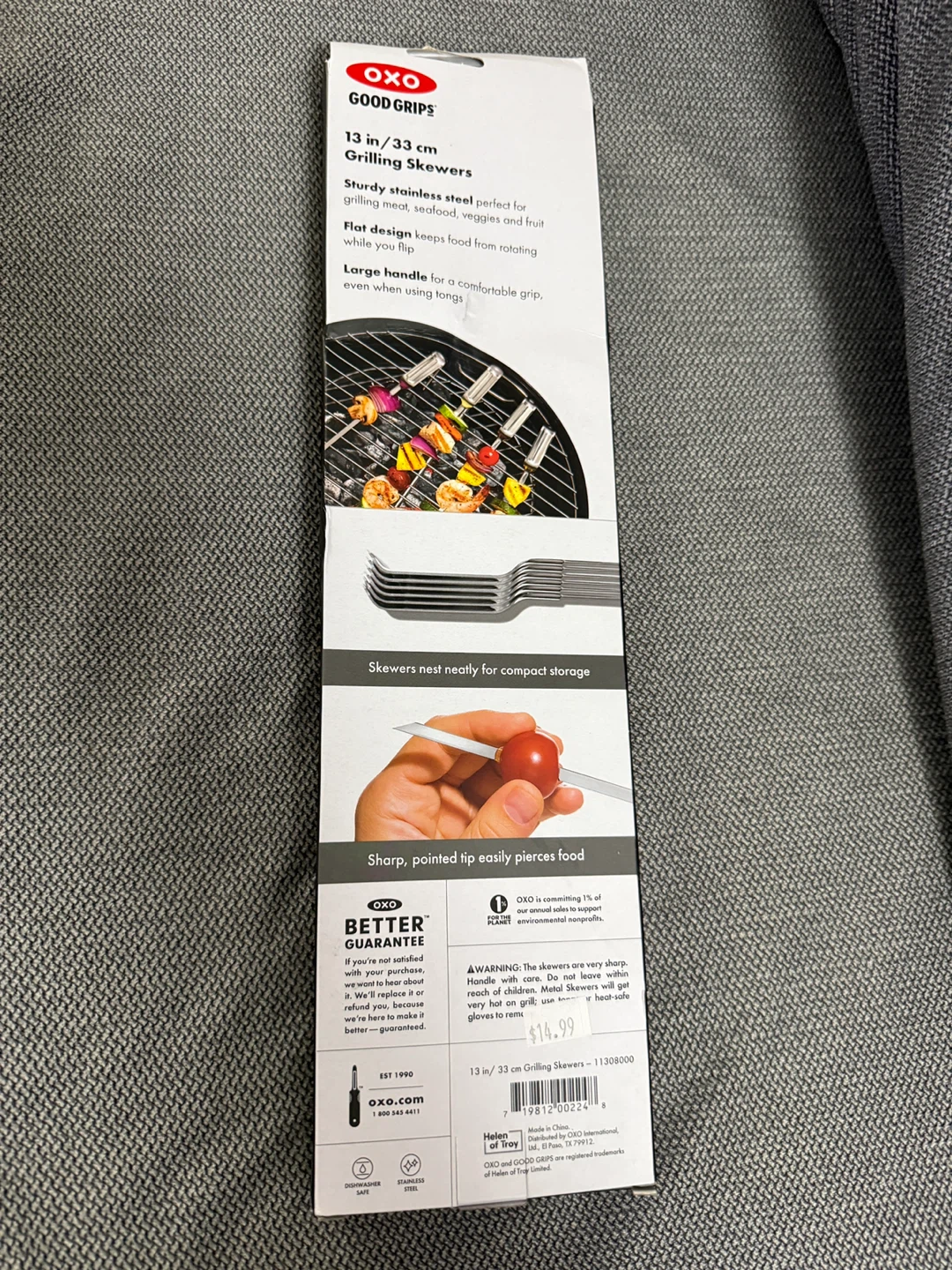 New OXO Good Grips Grilling Skewers - 6 Piece Set - photo 5