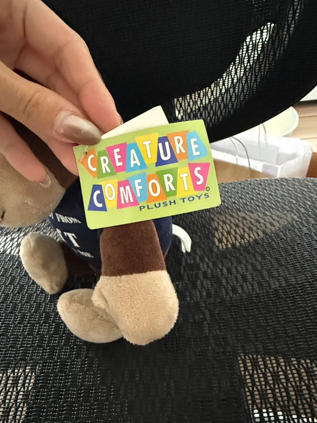 Chimp Cuddle Pal 8" Plush Toy image indicator(4)