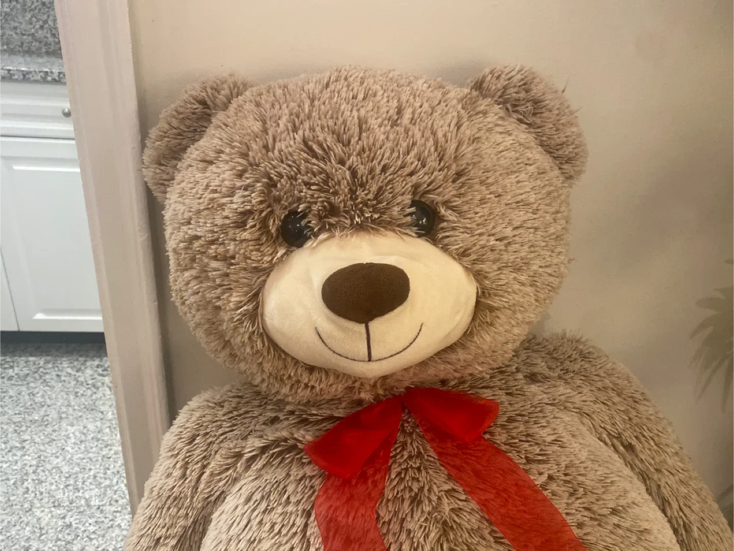 Giant Teddy Bear with Red Ribbon image indicator(2)