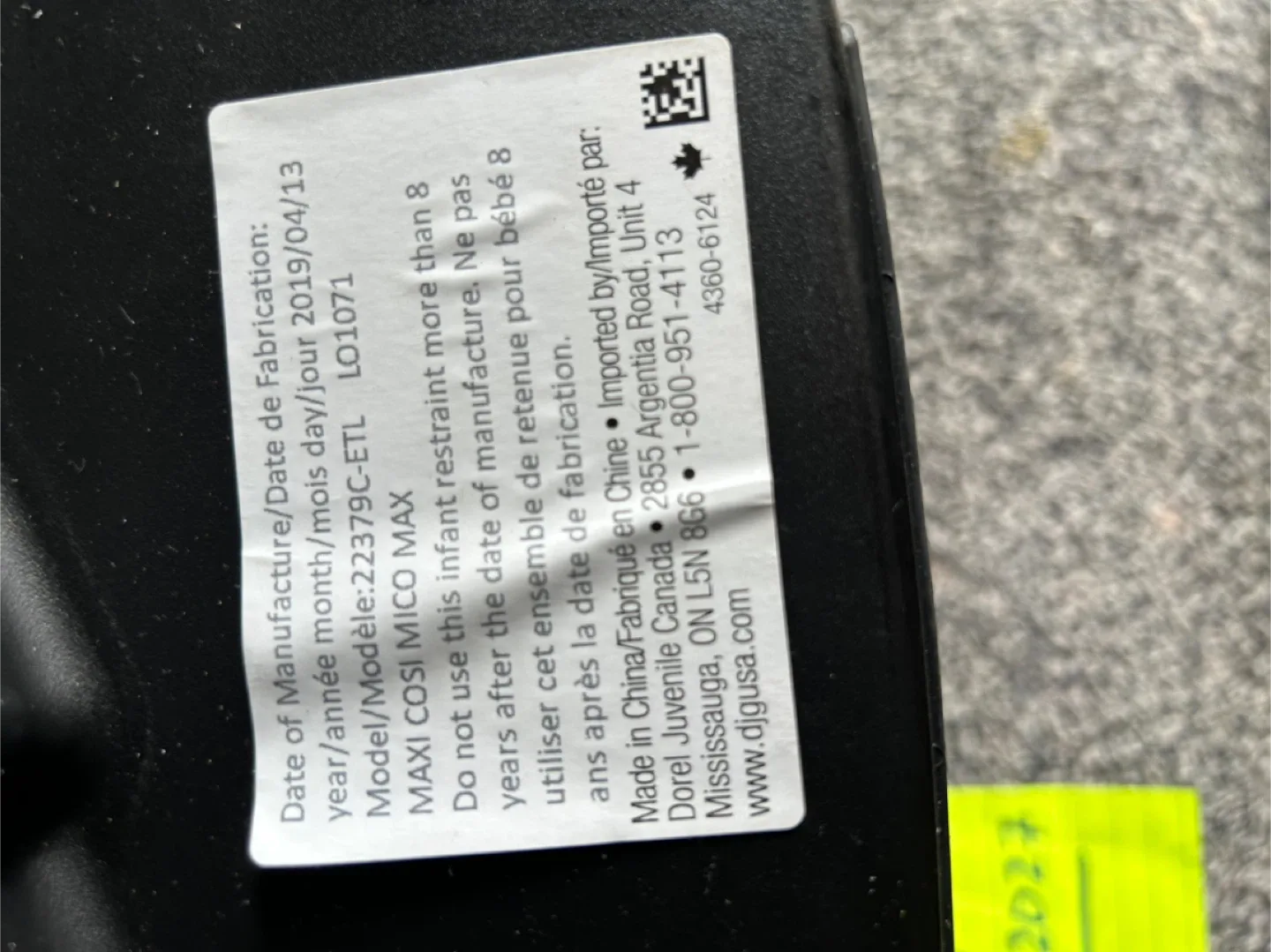 Maxi-Cosi Mico Max 30 Infant Car Seat image indicator(2)