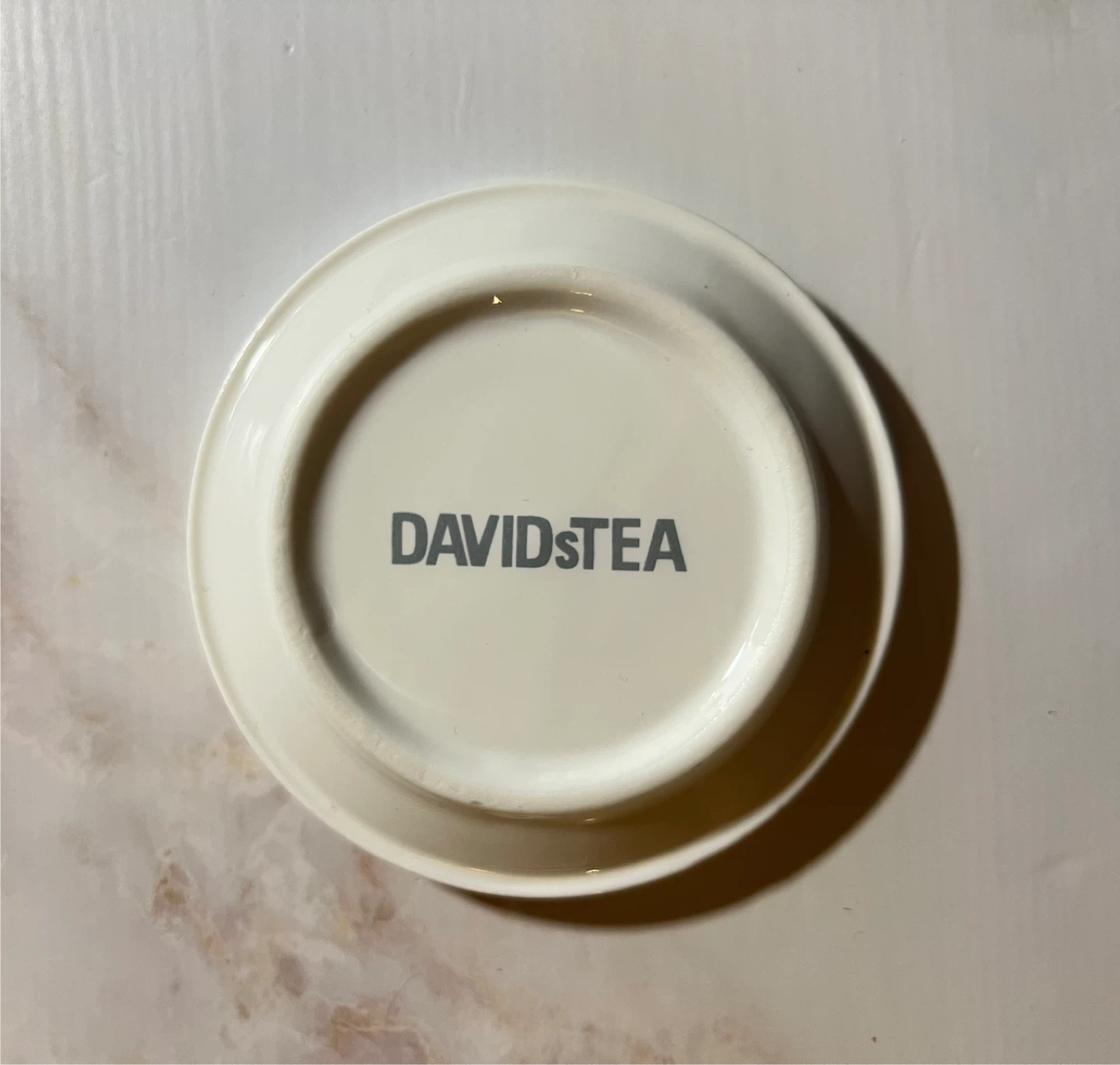 Brand New DAVIDsTEA White Lid/Infuser Stand