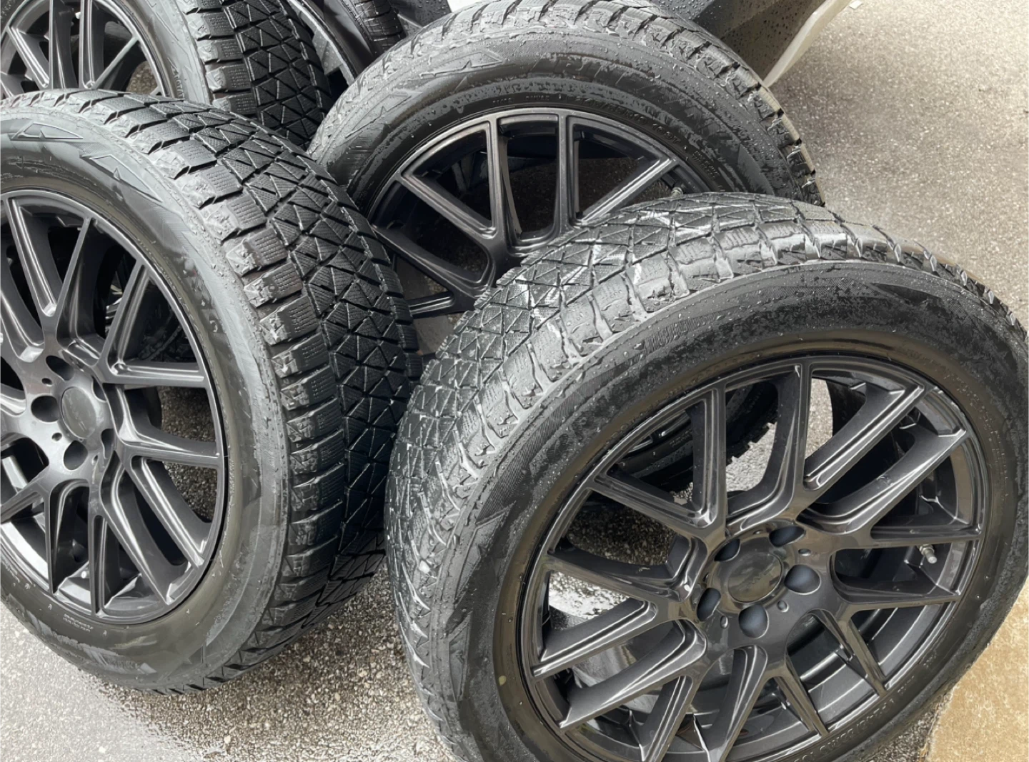 Set of new Winter Tires on Rims for Toyota highlander and sienna - photo 3