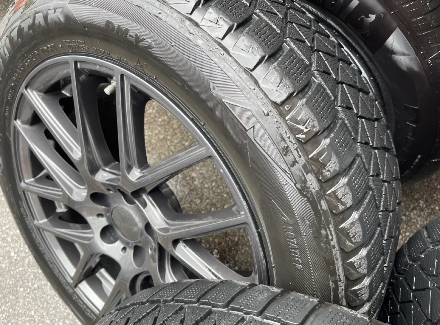 Set of new Winter Tires on Rims for Toyota highlander and sienna - photo 2