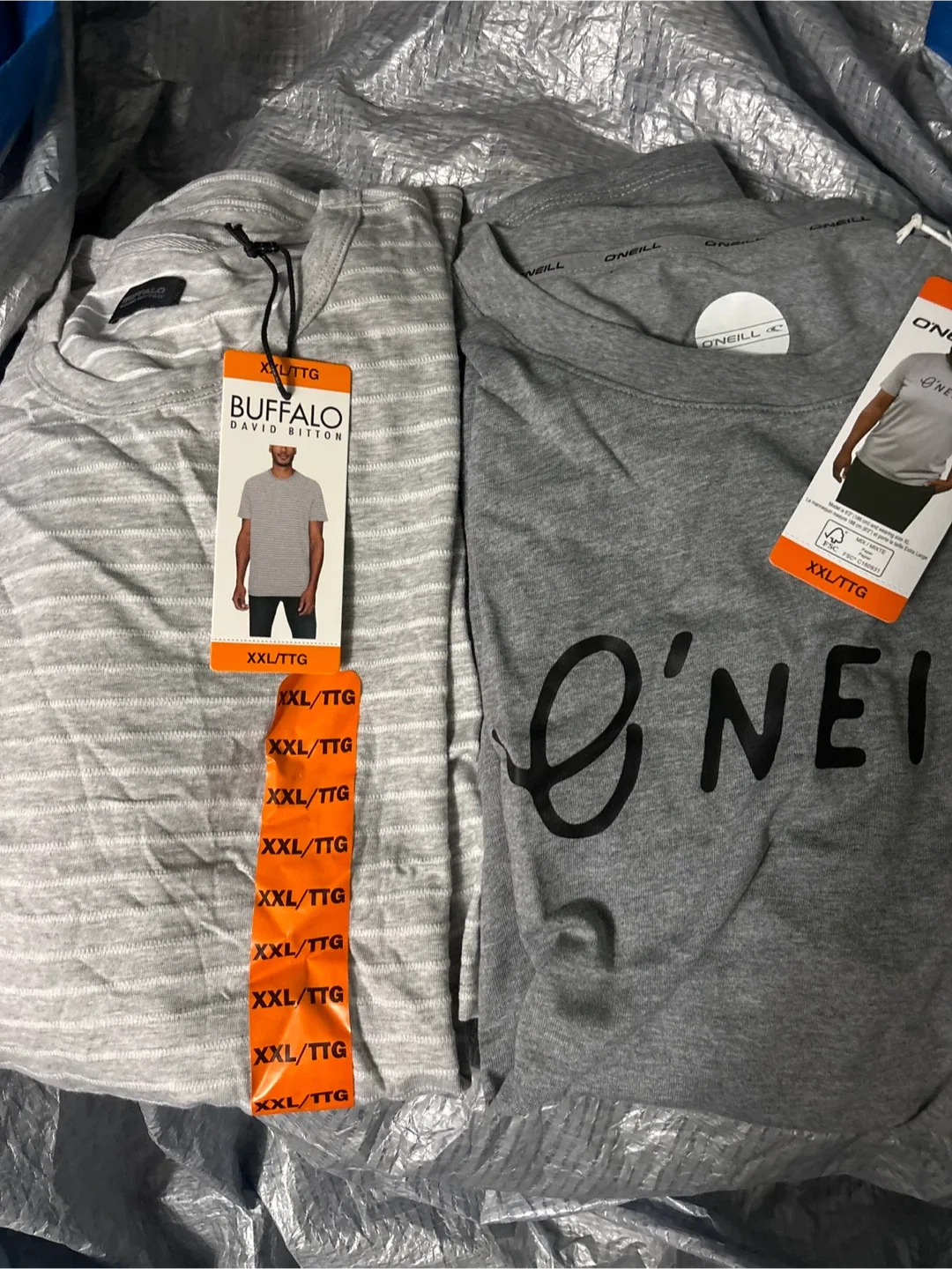 O'Neill & Buffalo David Bitton XXL T-Shirts - New thumbnail