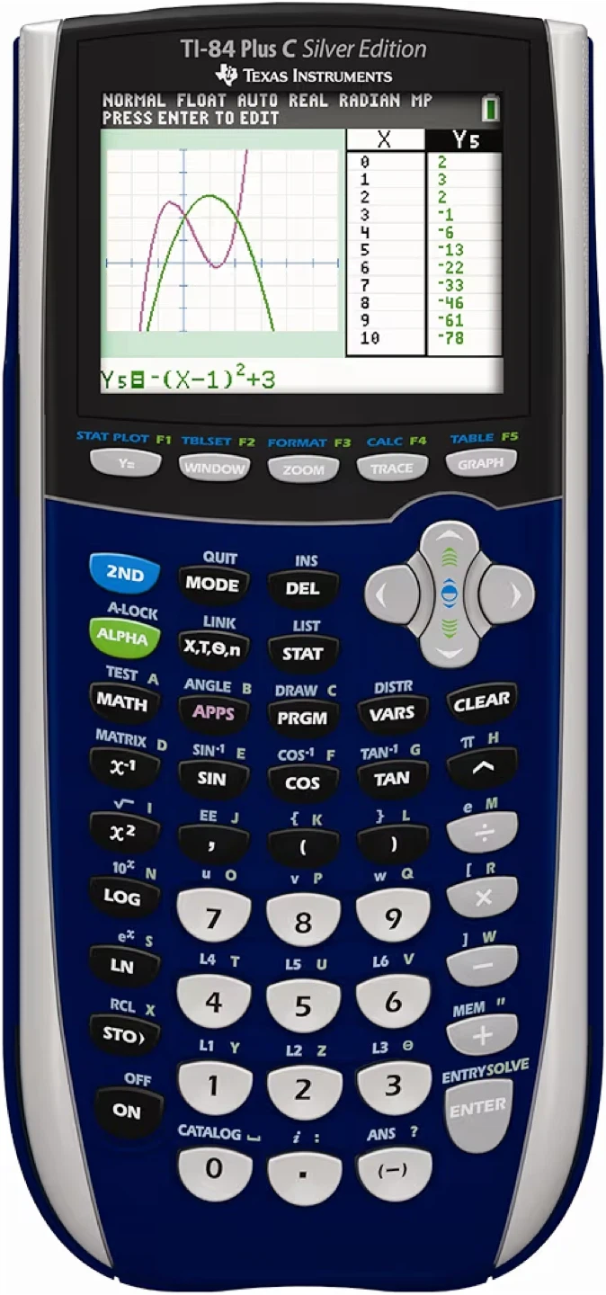 TI-84 Plus C Silver Edition Graphing Calculator - photo 5