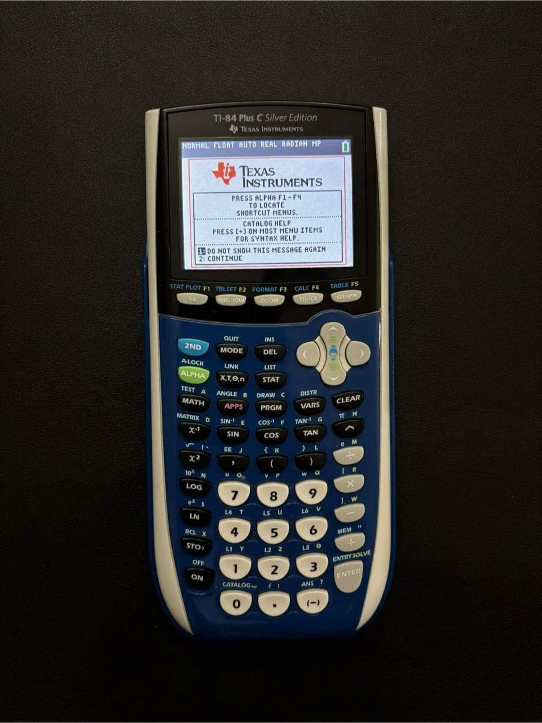 TI-84 Plus C Silver Edition Graphing Calculator