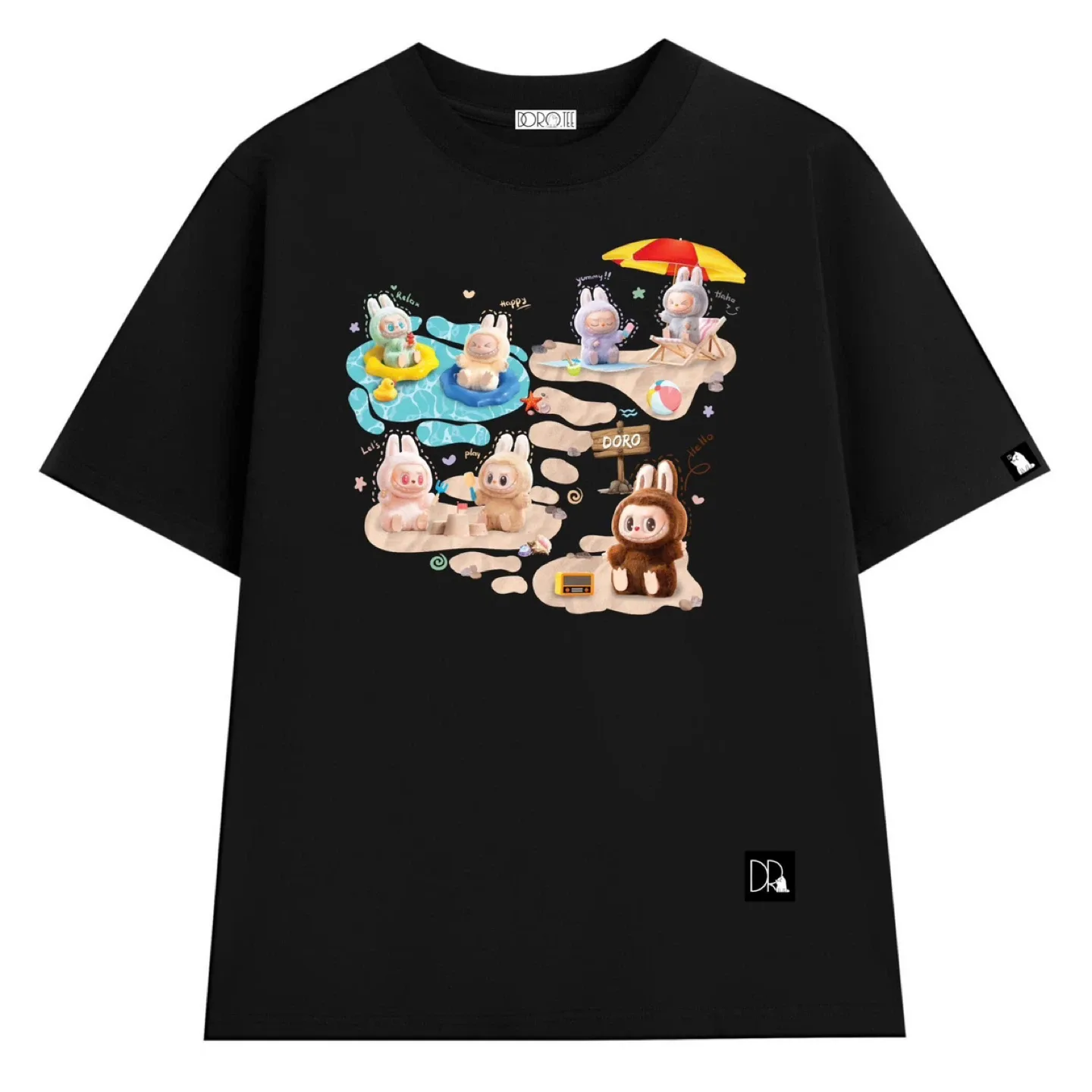 New Labubu Graphic Print T-Shirt - Size M/L