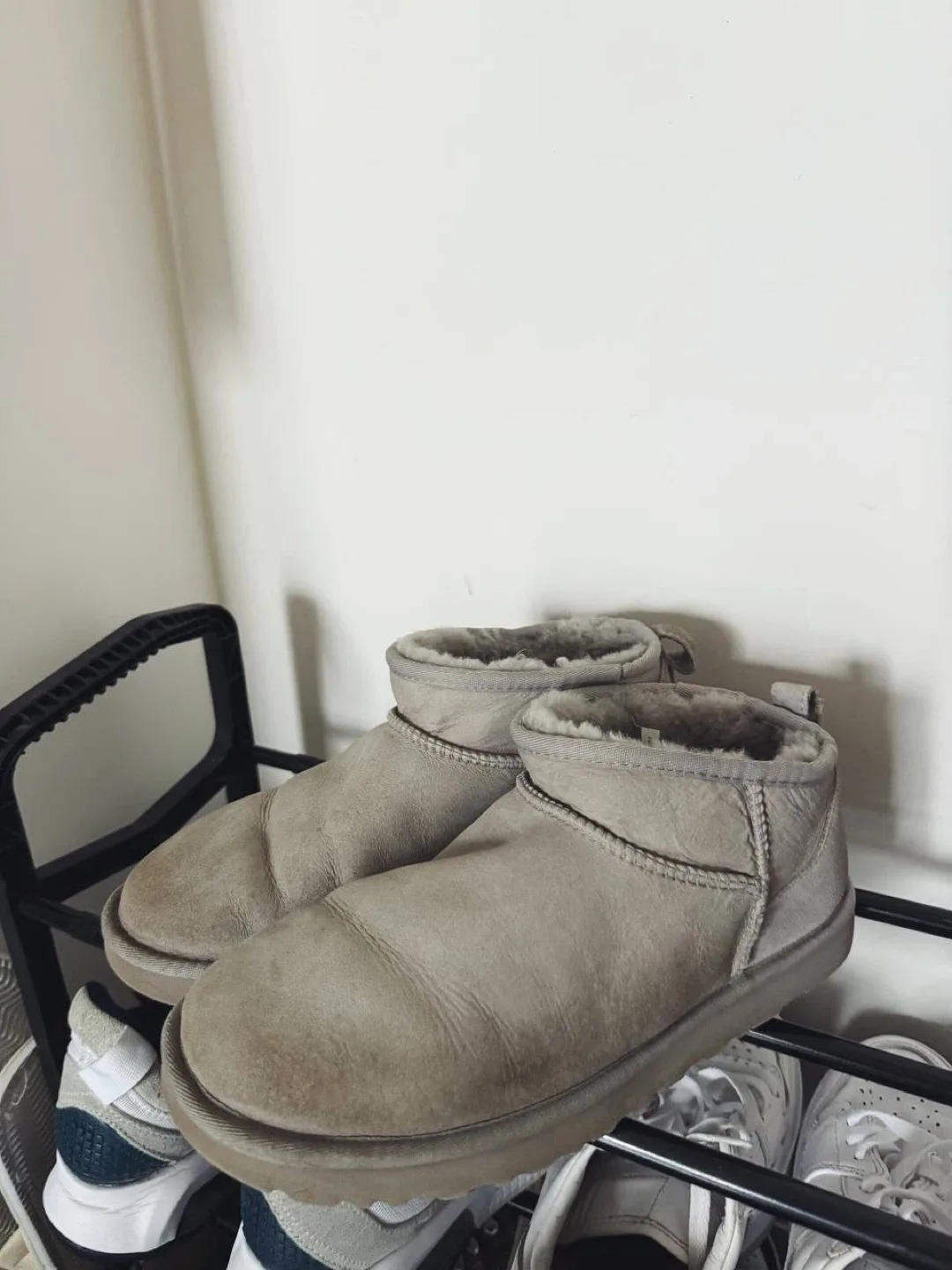 UGG Classic Ultra Mini , grey-beige, size 10 with box image indicator(3)