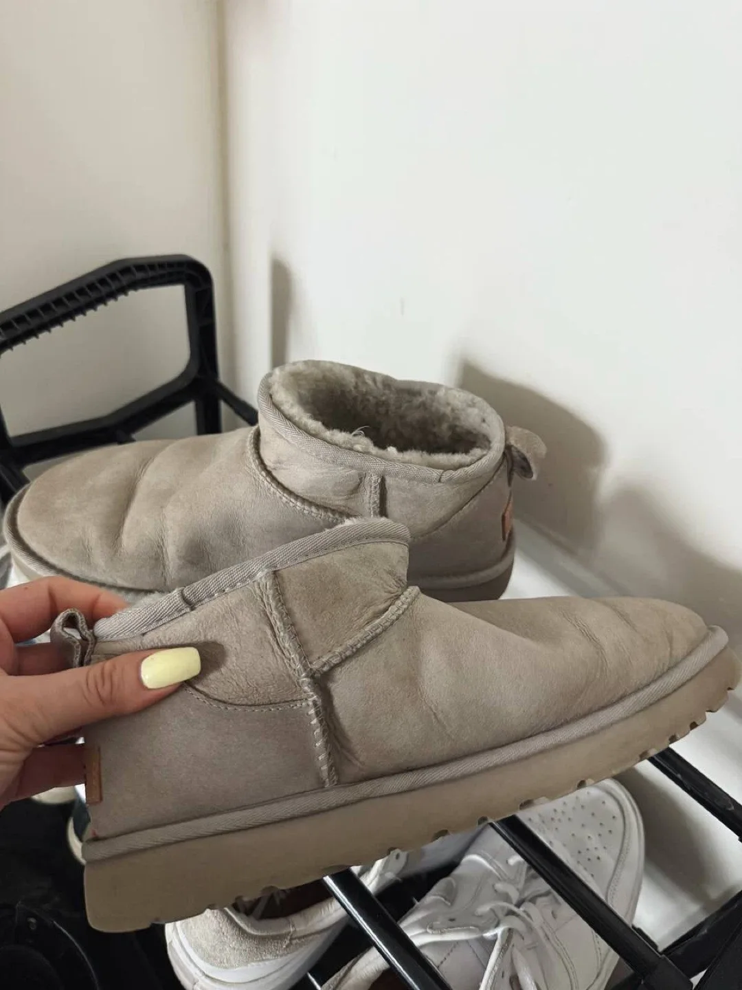 UGG Classic Ultra Mini , grey-beige, size 10 with box image indicator(4)