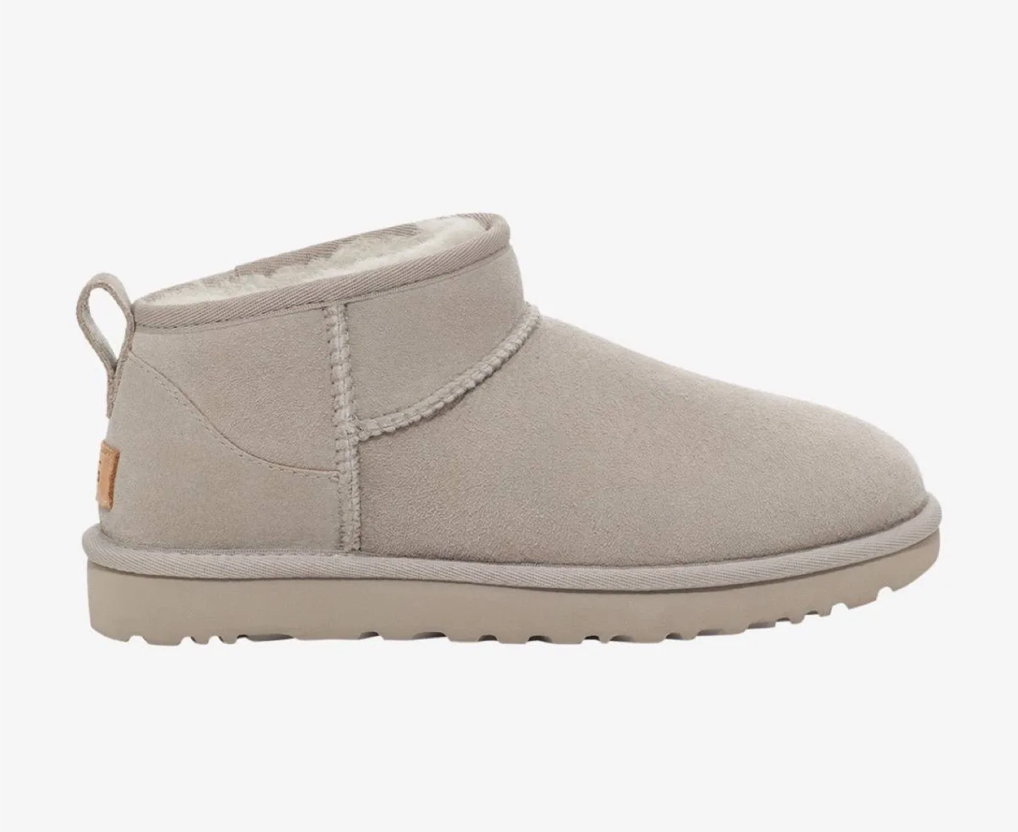 UGG Classic Ultra Mini , grey-beige, size 10 with box image indicator(8)