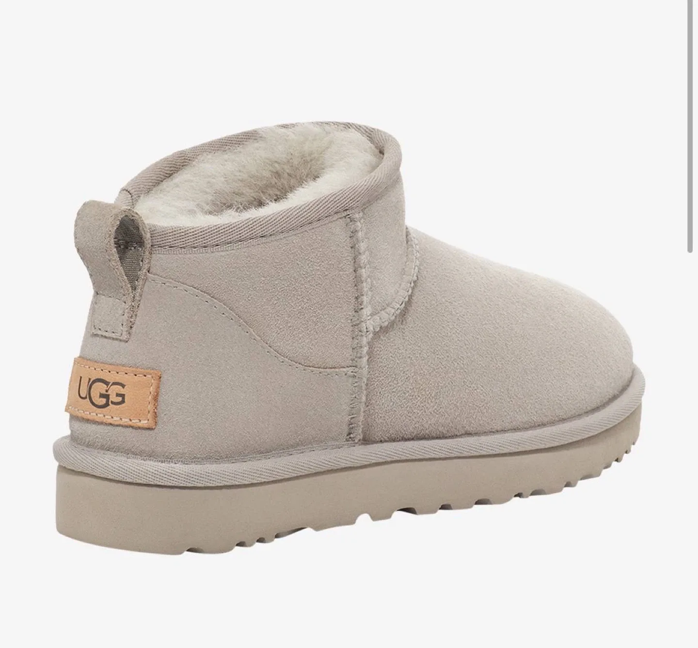 UGG Classic Ultra Mini , grey-beige, size 10 with box image indicator(7)