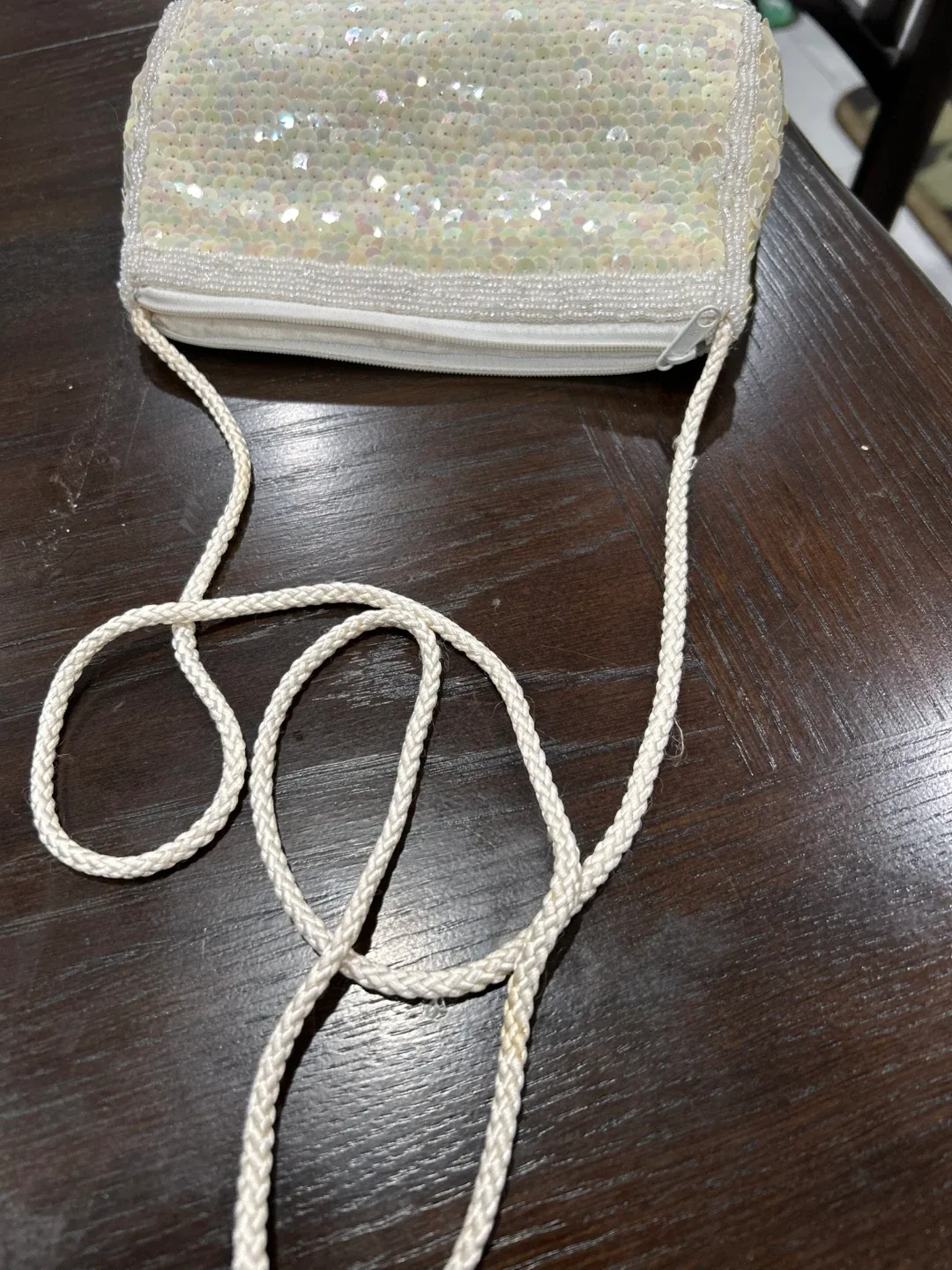 Sequin Beaded Evening Clutch Bag image indicator(6)