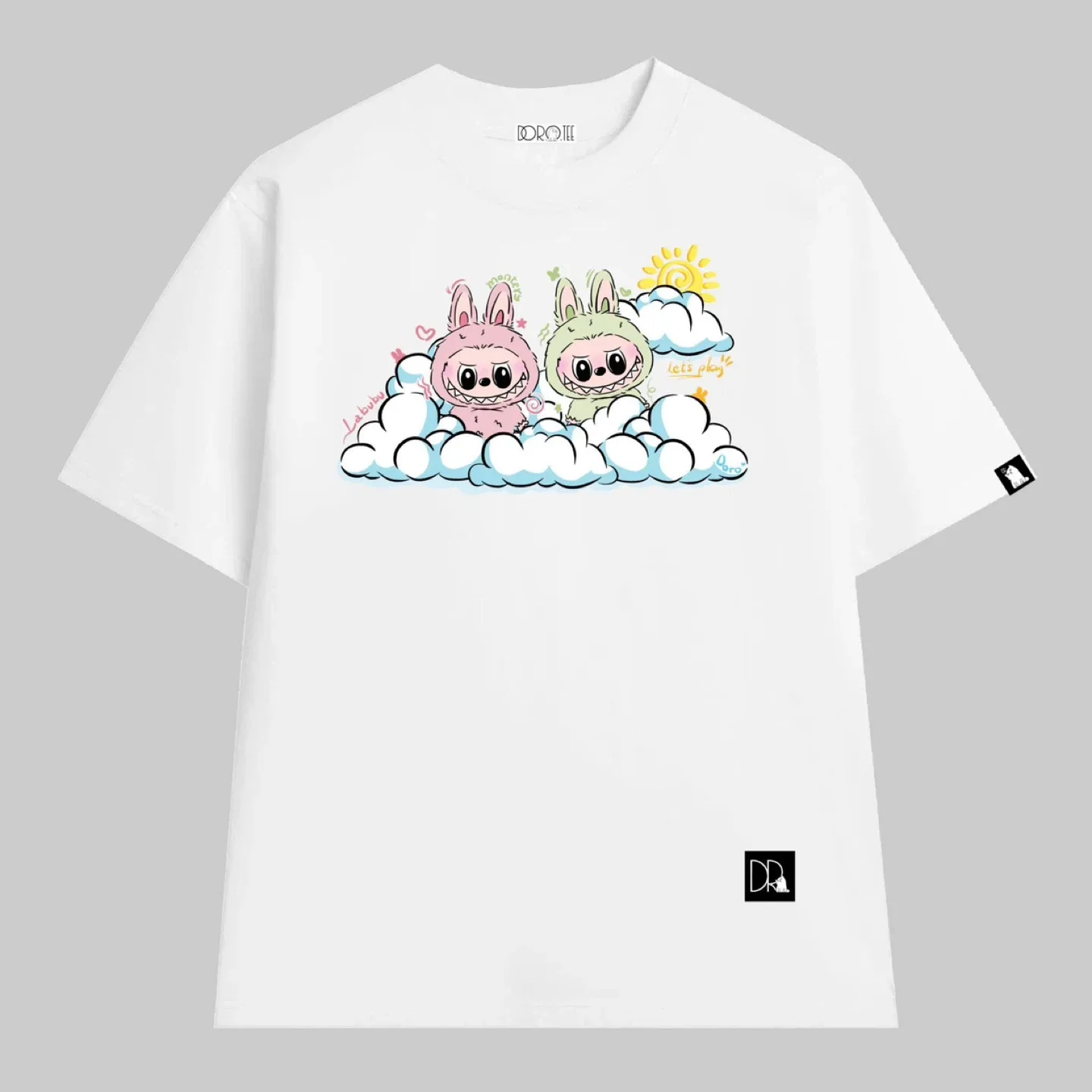 New Labubu Graphic Print Tee - Size M/L