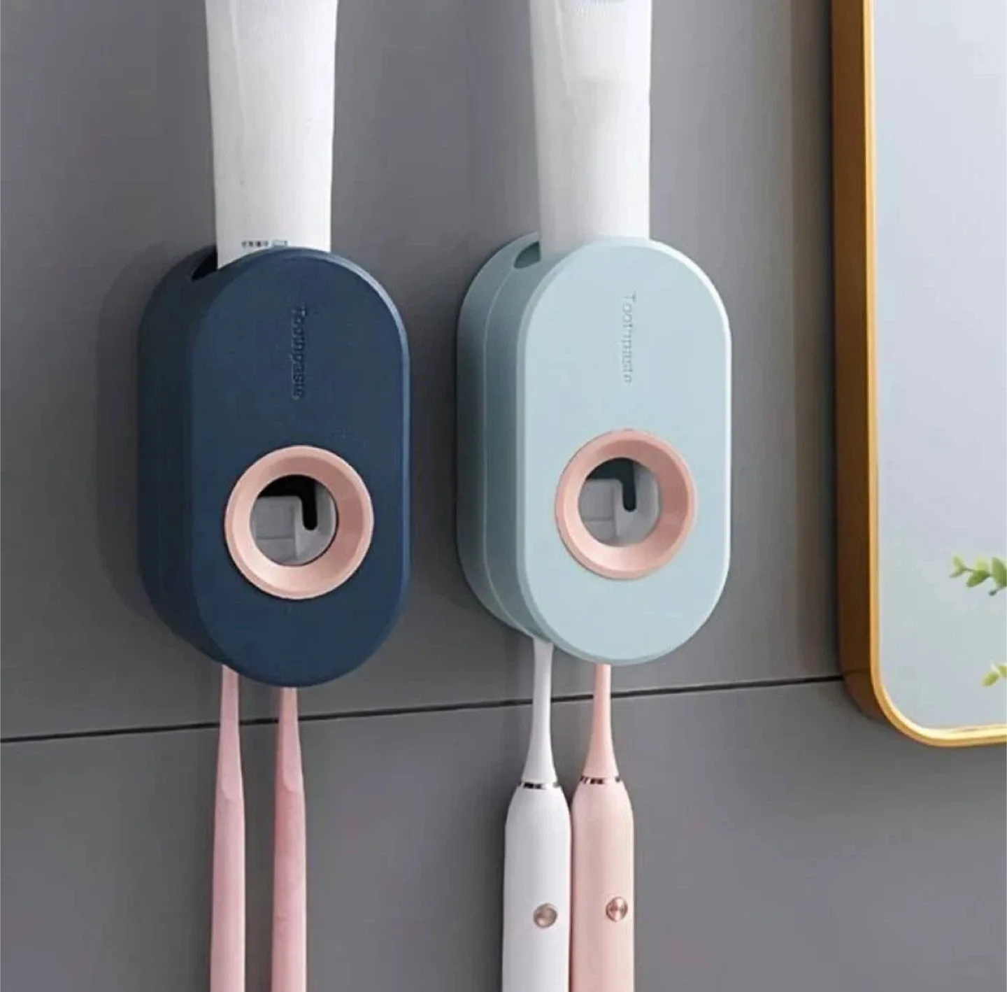Wall-Mounted Toothpaste Dispenser – Dark Blue thumbnail