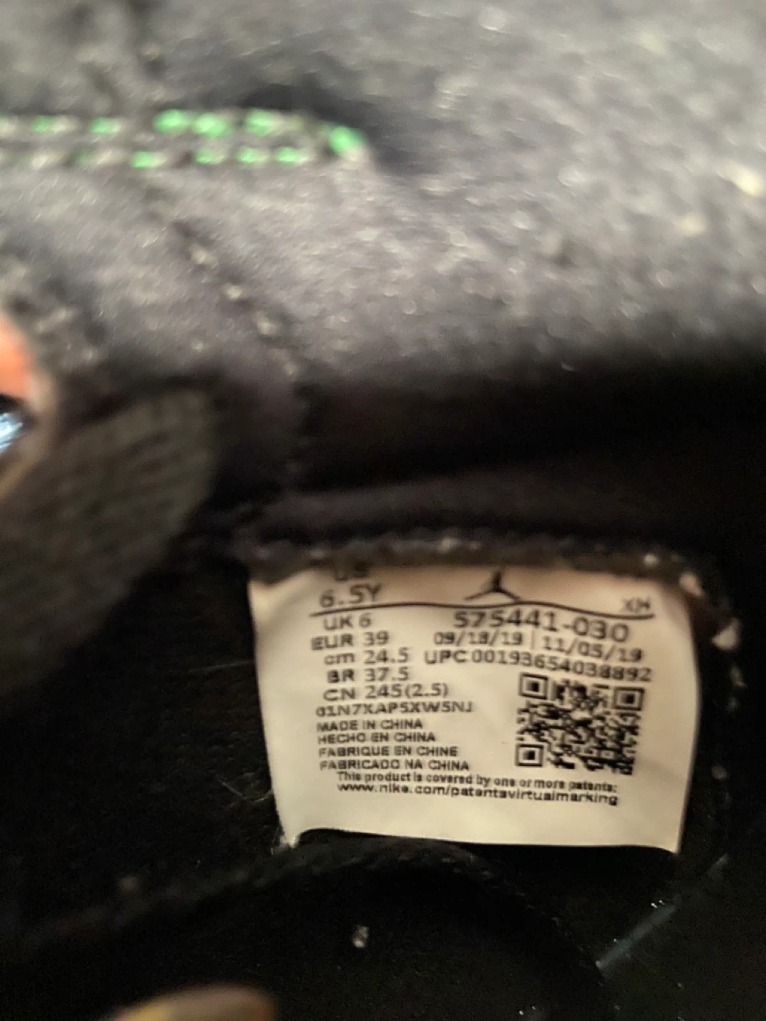 Jordan 1 Retro Lucky Green (GS) - photo 2
