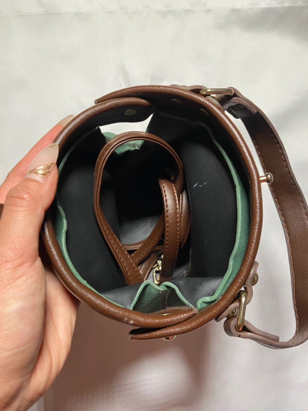 Green & Brown Handbag - photo 3