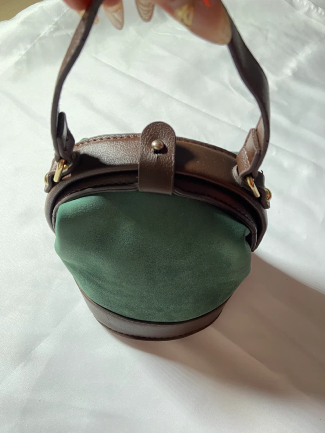 Green & Brown Handbag - photo 2