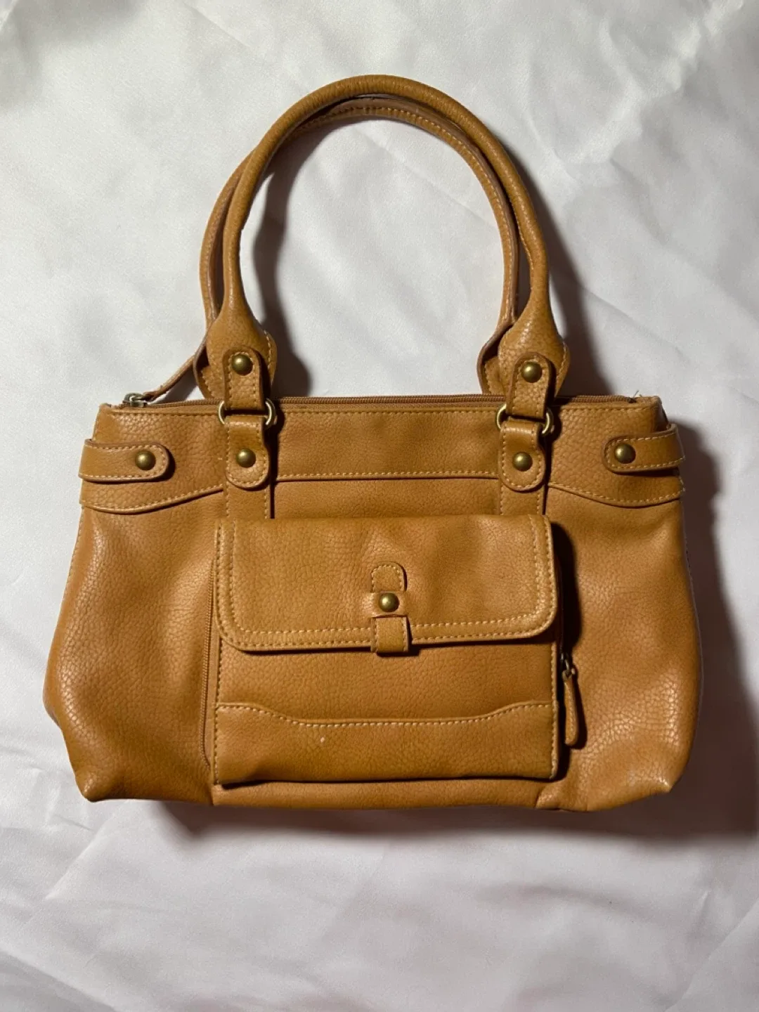 Carryland Tan Leather Handbag