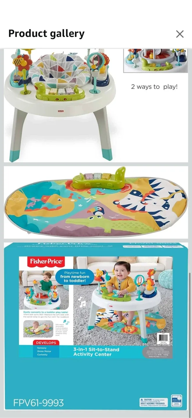 Fisher-Price 2-in-1 Like New Activity Center image indicator(6)