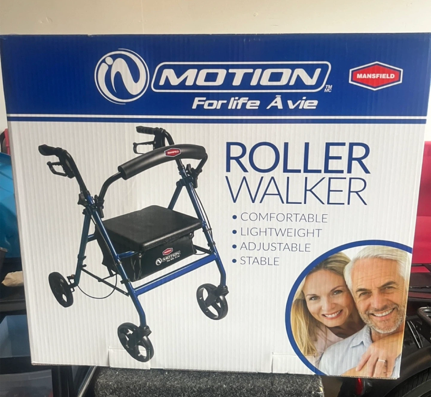 Motion Mansfield Roller Walker - Comfortable and Lightweight