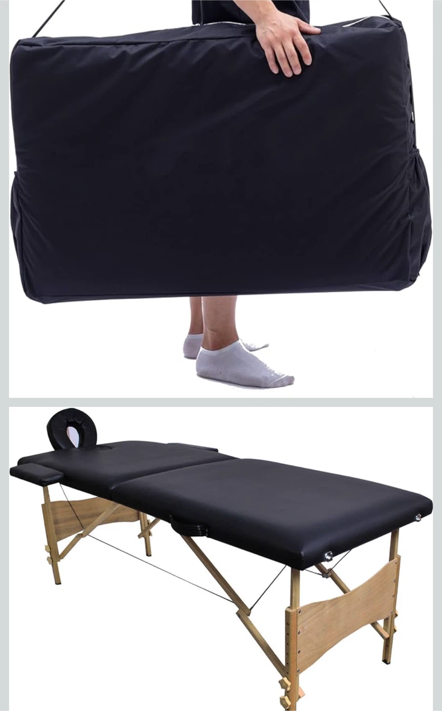 Portable 2 Fold Massage Table - photo 2