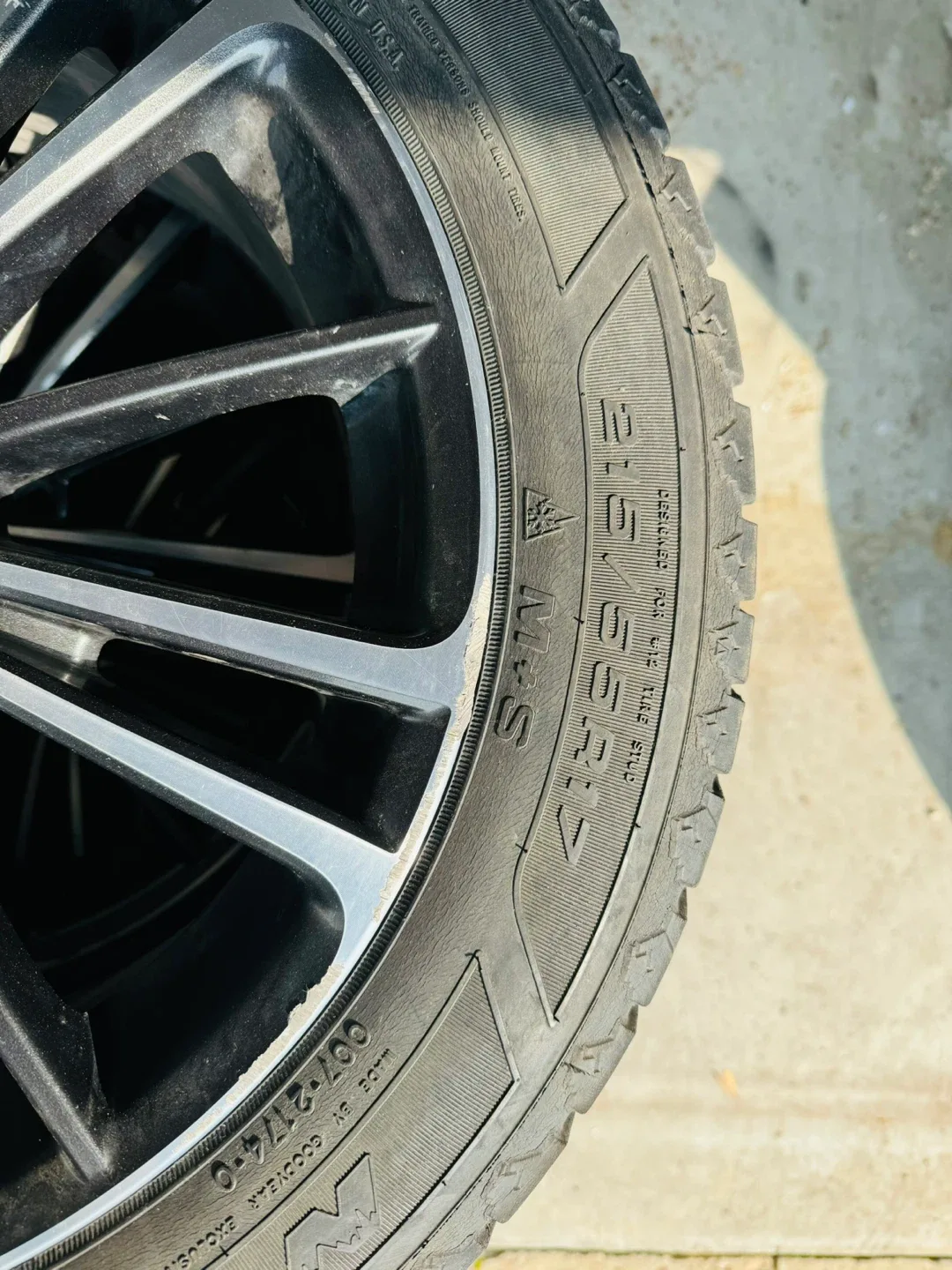 Stunned Winter Tires 215/55R17 with Rims image indicator(3)