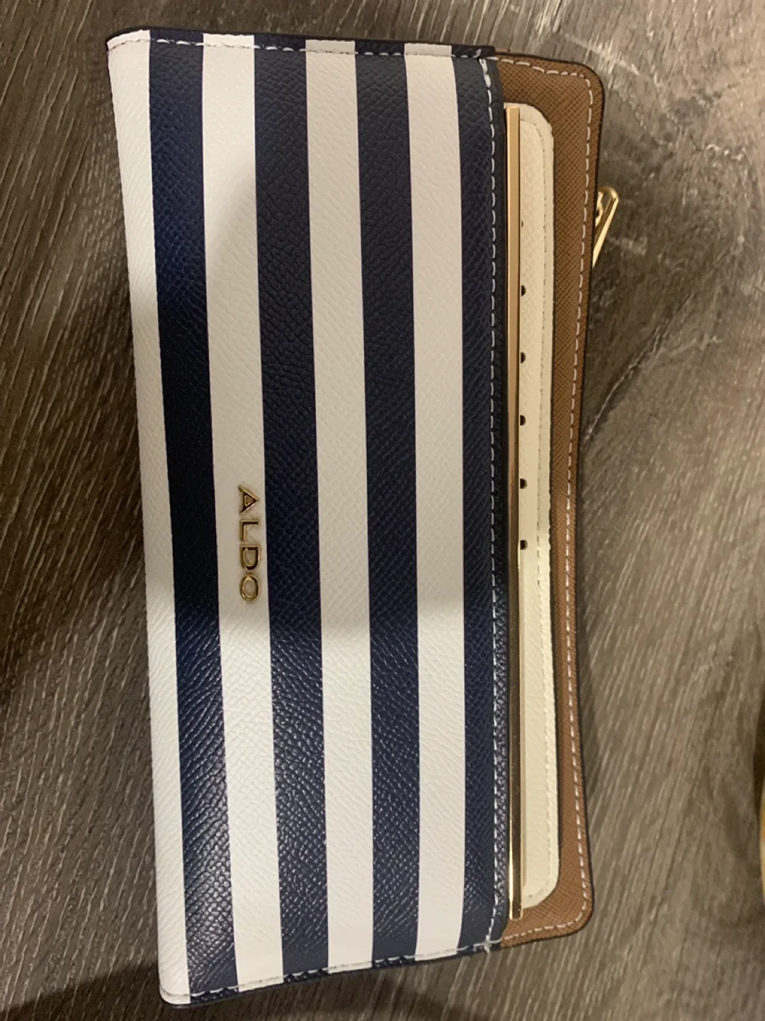 Aldo Striped Wallet
