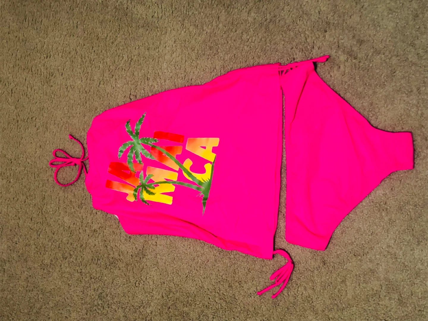 Hot Pink Jamaica Swimsuit Coverup - XL - photo 2