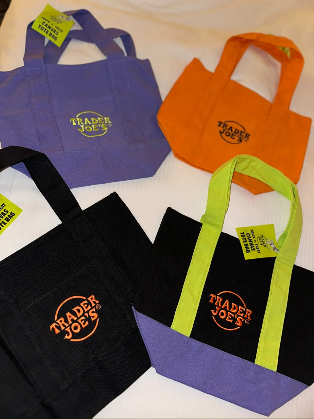 Trader Joe's limited edition Halloween Tote Bags