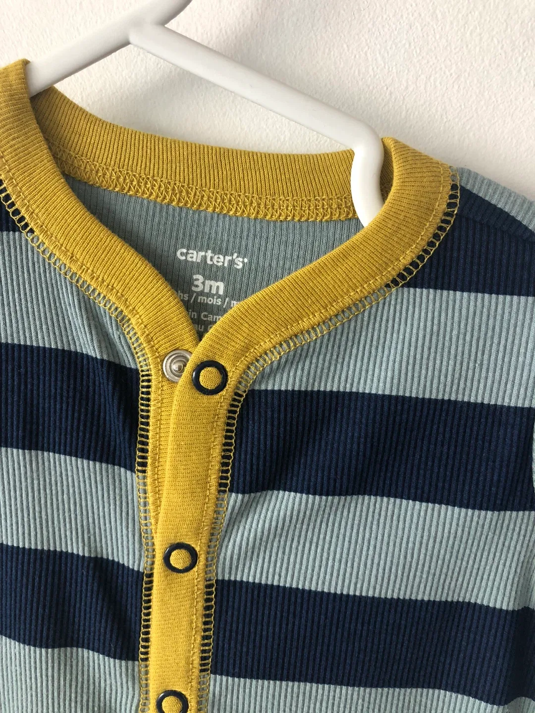 Carter's 3M Striped Footed Sleeper