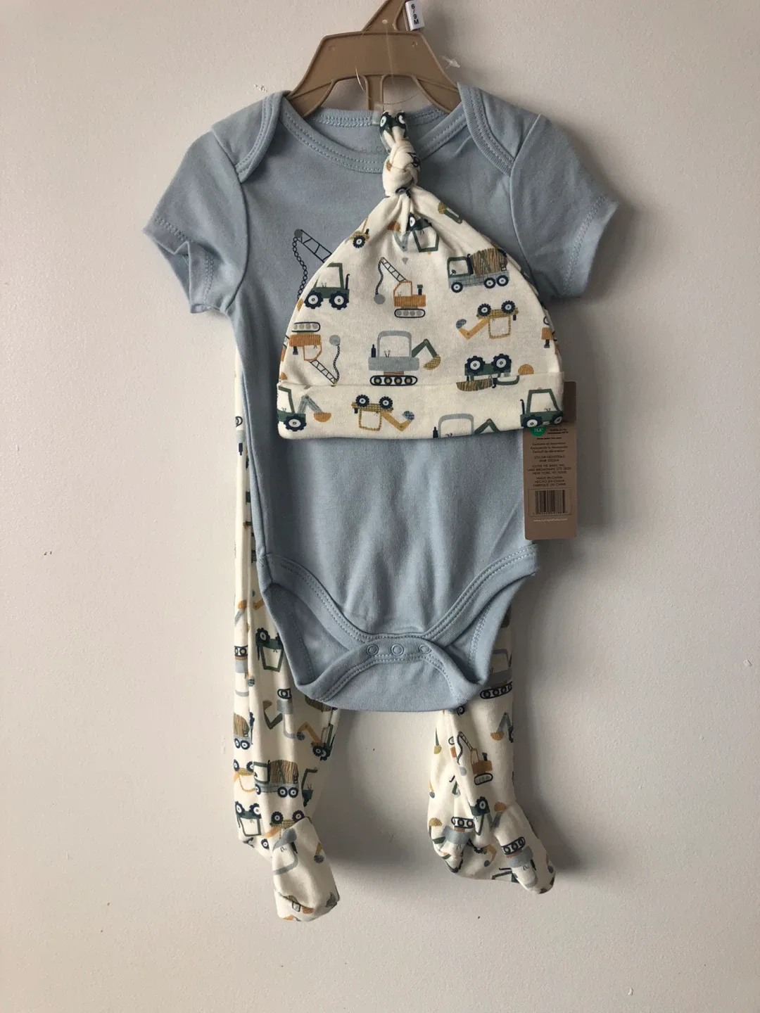 New Cutie Pie Baby 3-Piece Outfit 6-9M