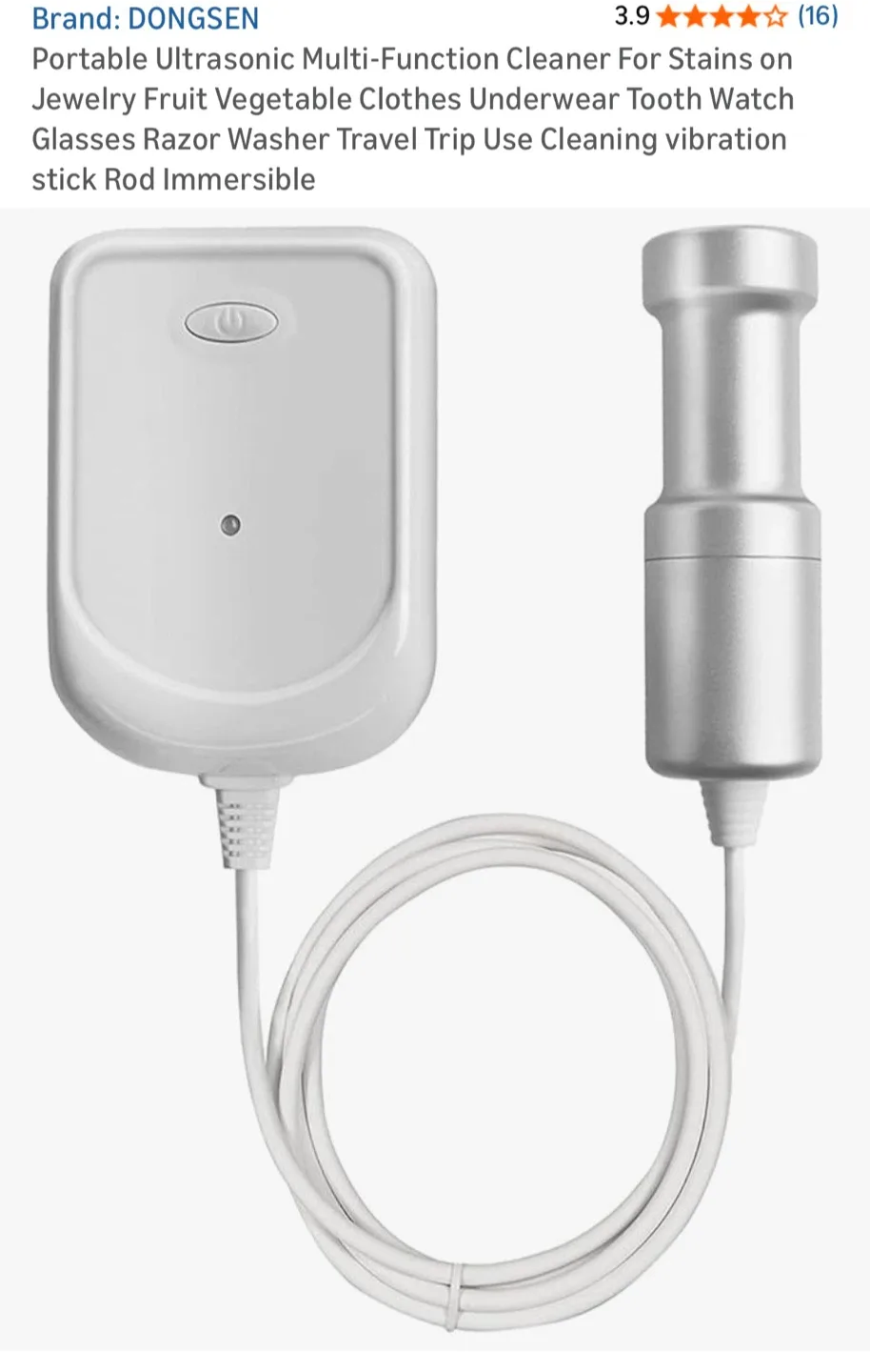 DONGSON Portable Ultrasonic Multi-Function Cleaner image indicator(3)