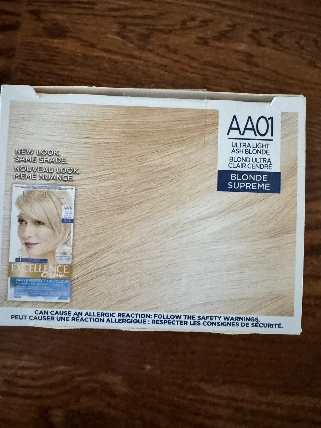 L'Oreal Excellence AA01 Ultra Light Ash Blonde Hair Dye image indicator(5)