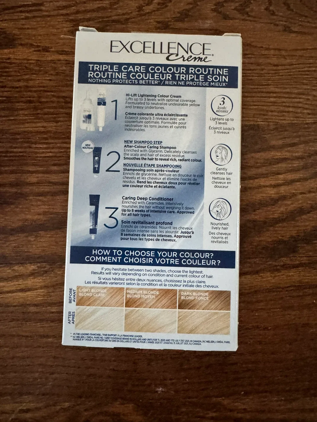 L'Oreal Excellence AA01 Ultra Light Ash Blonde Hair Dye image indicator(3)