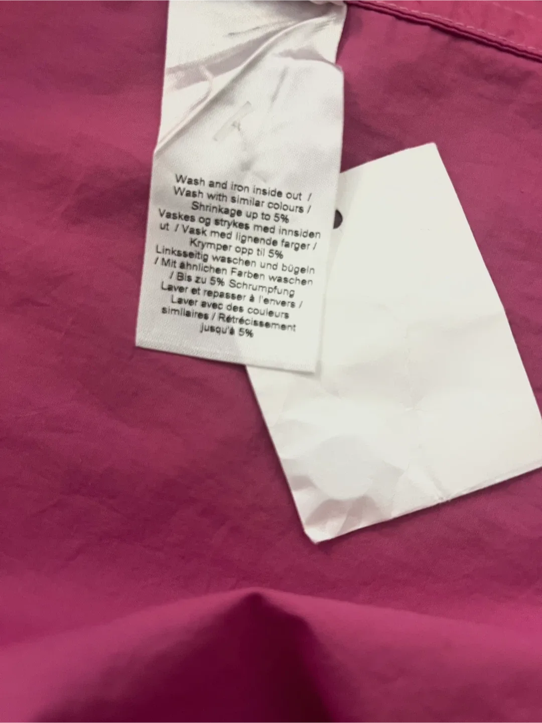 GANNI Pink Shirred Mini Dress image indicator(10)