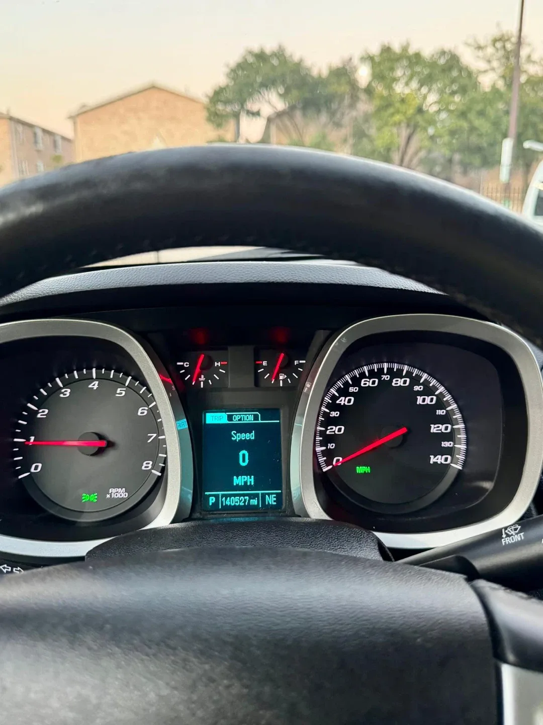 2013 Silver Chevy Equinox SUV image indicator(7)