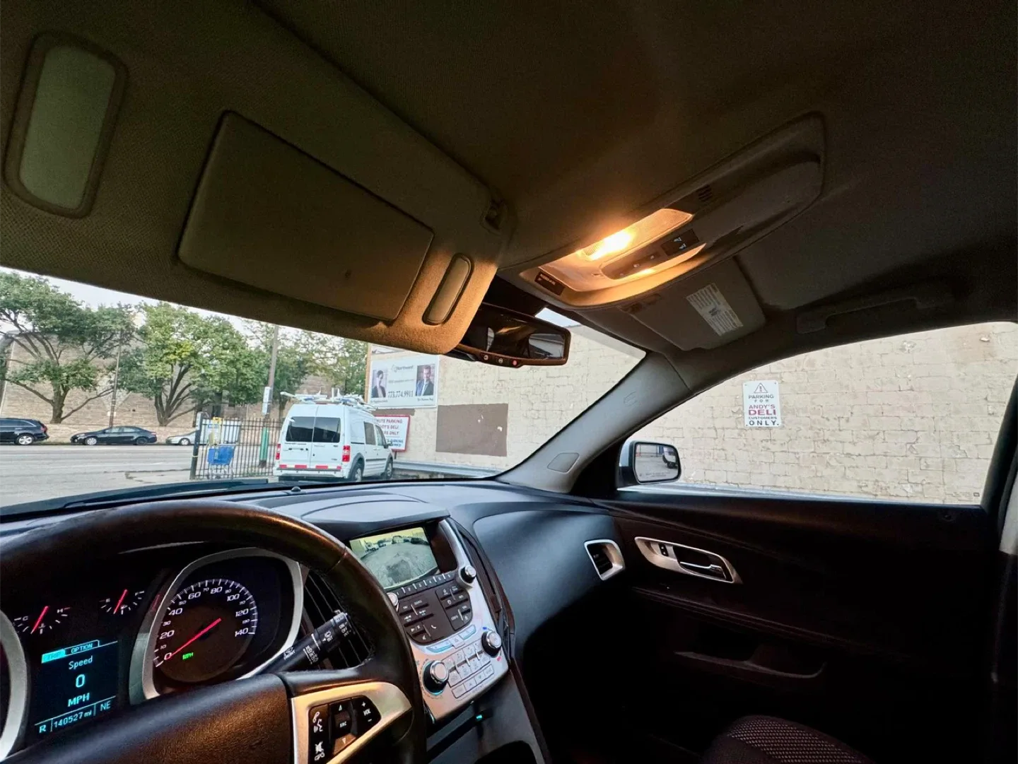 2013 Silver Chevy Equinox SUV image indicator(8)