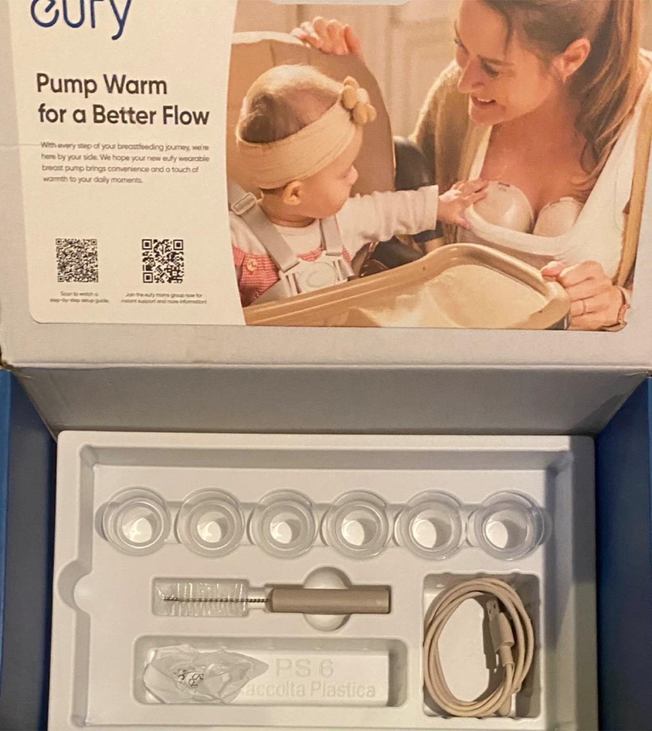 ⚽ New Eufy Wearable Breast Pump S1 - photo 3