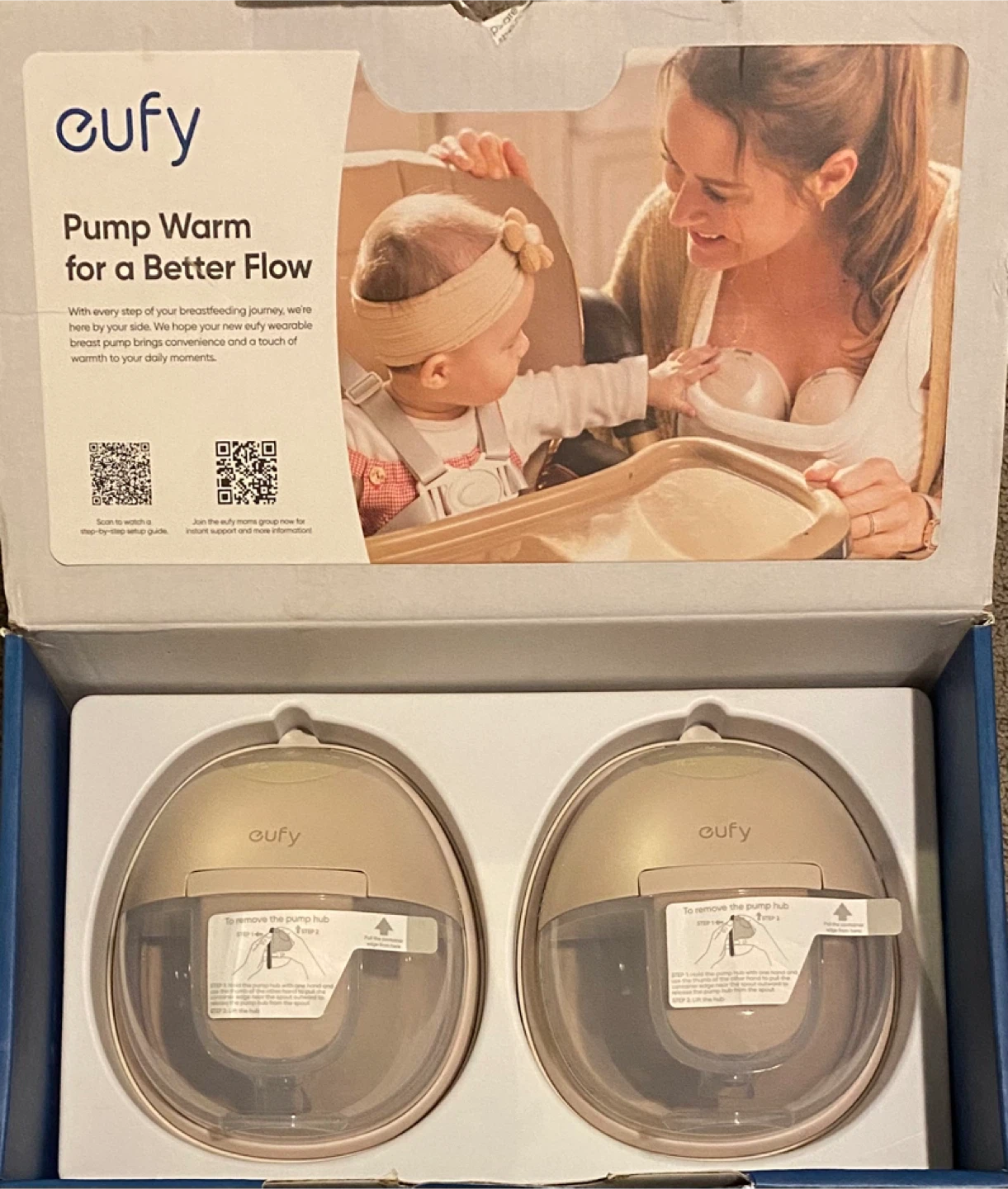 ⚽ New Eufy Wearable Breast Pump S1 - photo 4